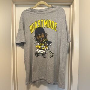 Rare Beastmode Cal Berkeley Bears Football tee 2XL EUC